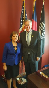 Minister of Foreign Affairs Emine Çolak meets with Congressman Mark Meadows in Washington